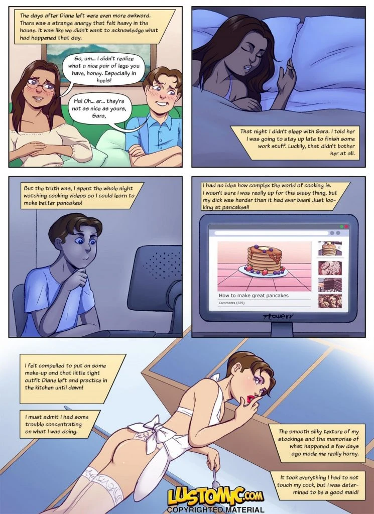 Sissy Mistress Training porn comic picture 10