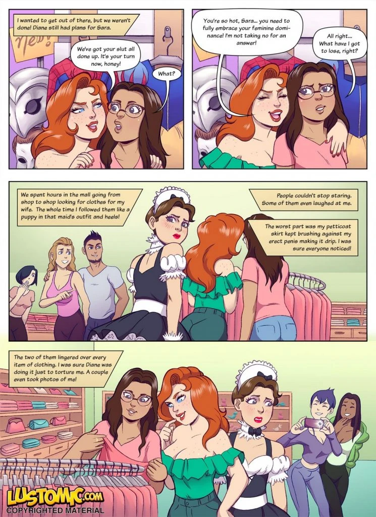 Sissy Mistress Training porn comic picture 17