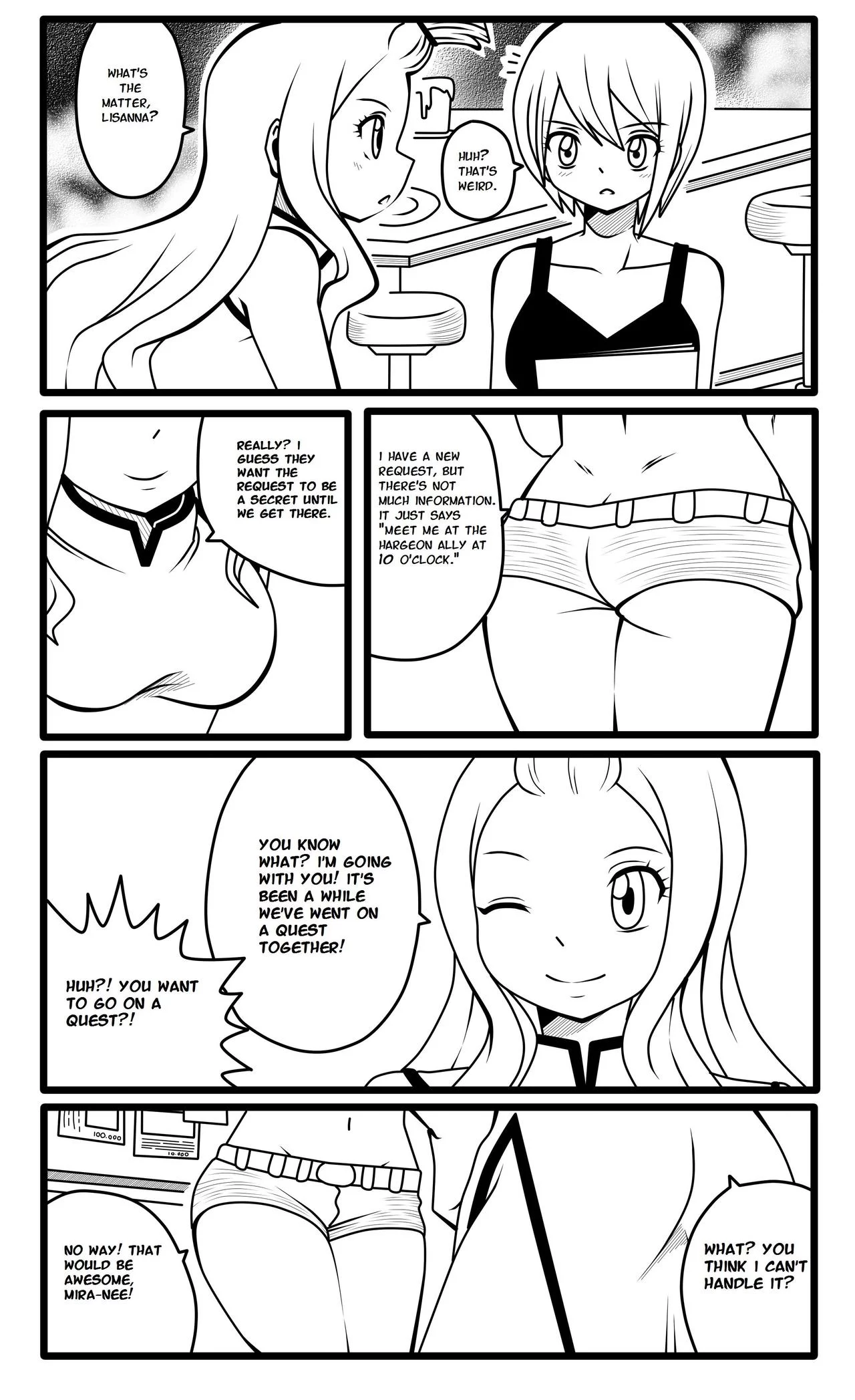 Sisterly Bond porn comic picture 2