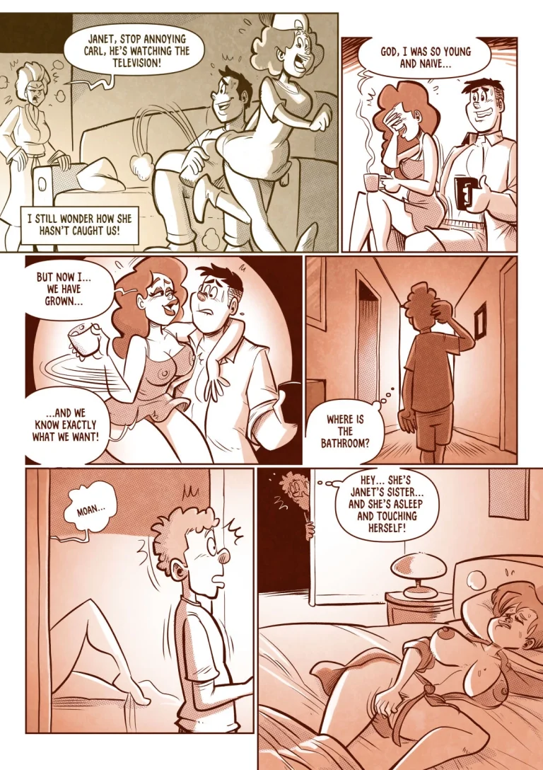 Sisters' Affairs porn comic picture 14