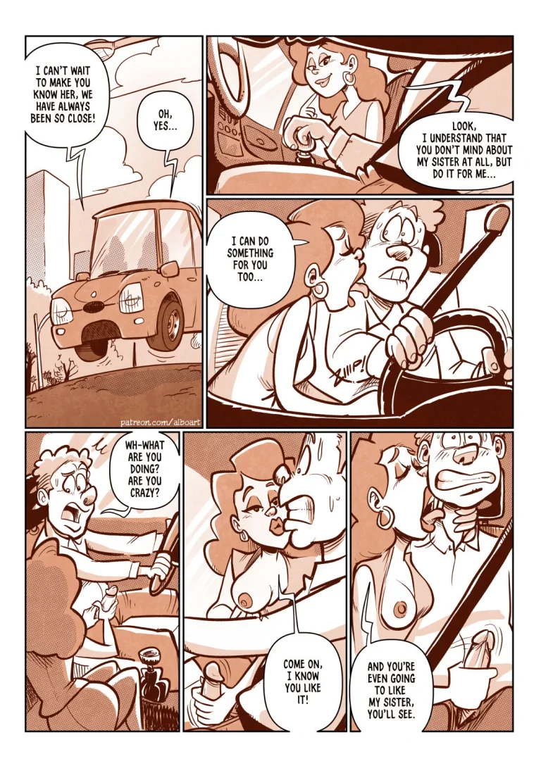 Sisters' Affairs porn comic picture 2