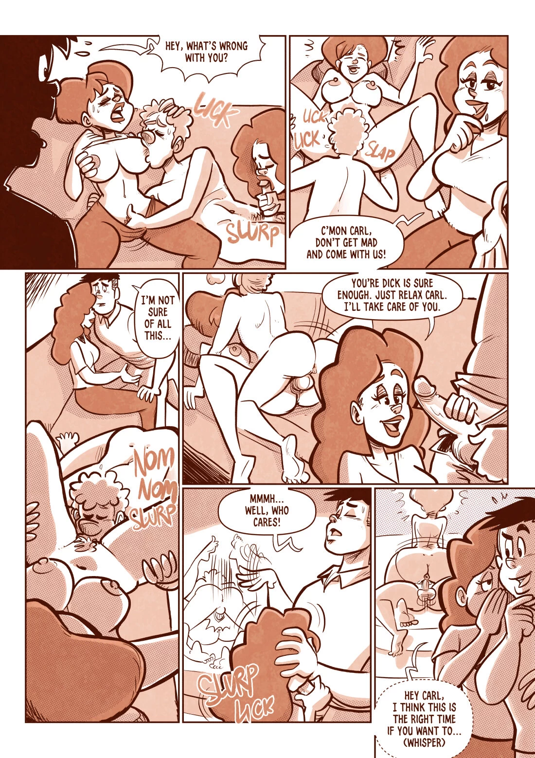 Sisters' Affairs porn comic picture 23