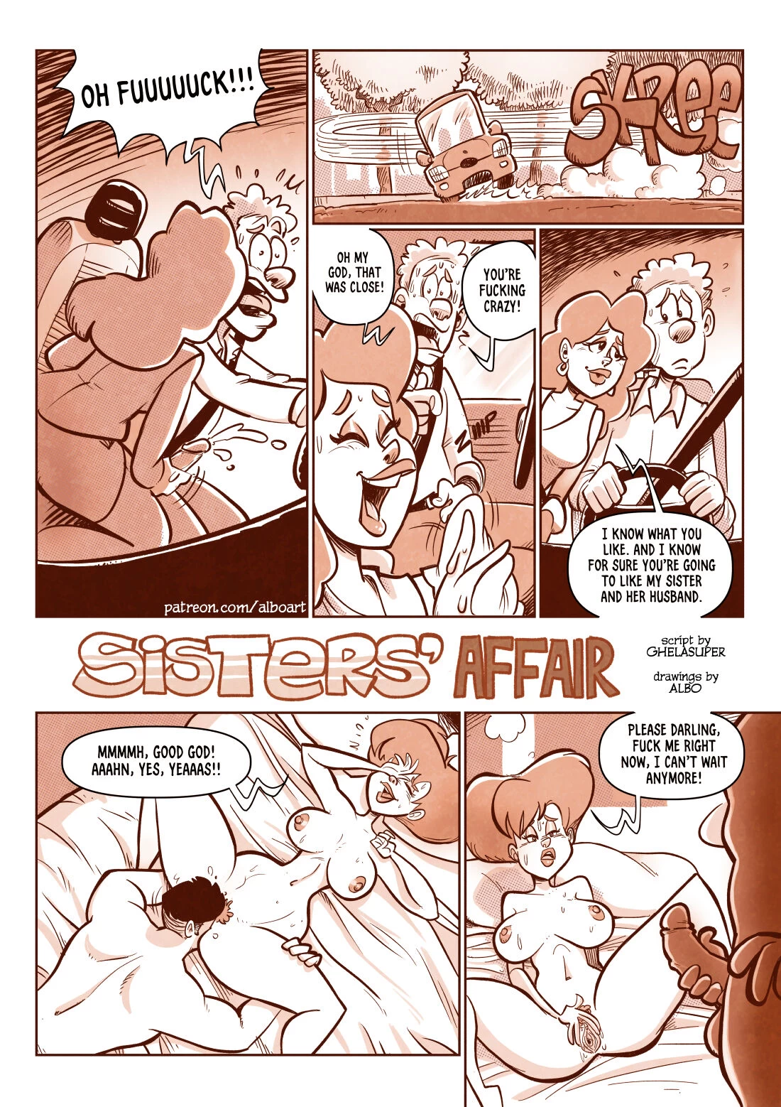 Sisters' Affairs porn comic picture 3