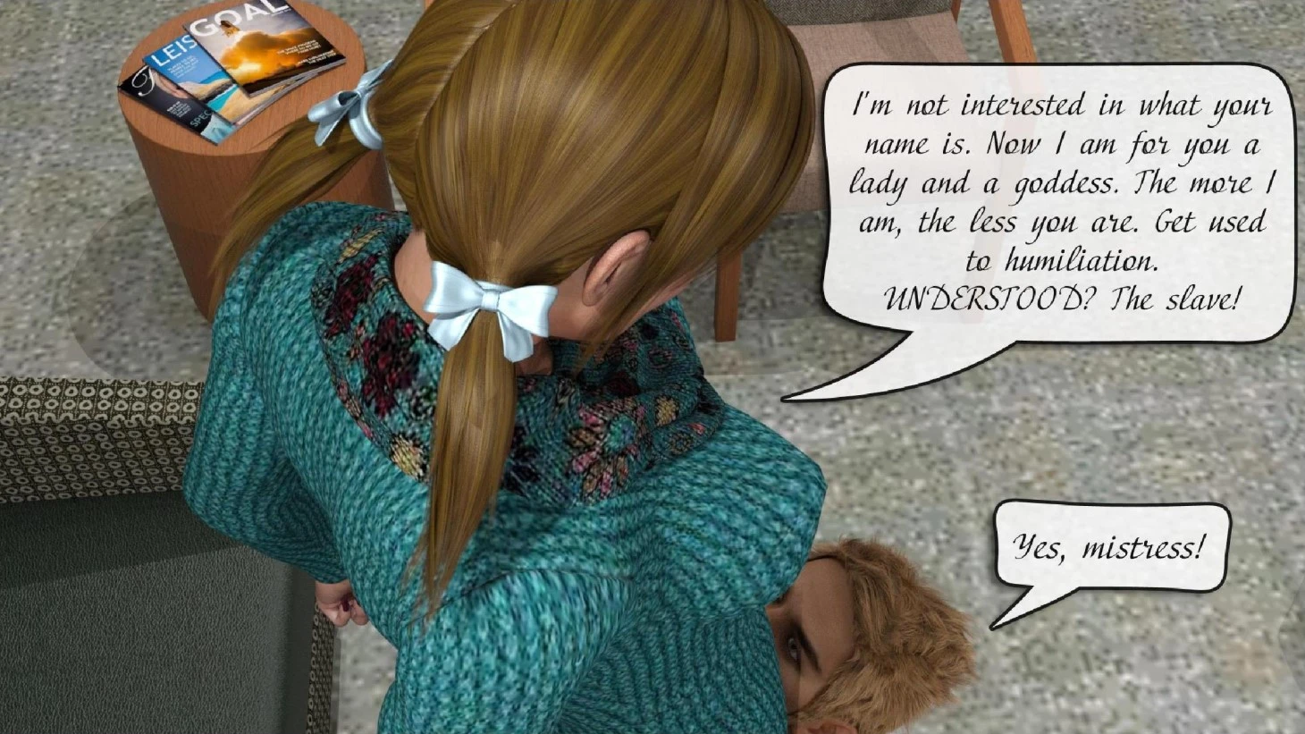 Size changer porn comic picture 10