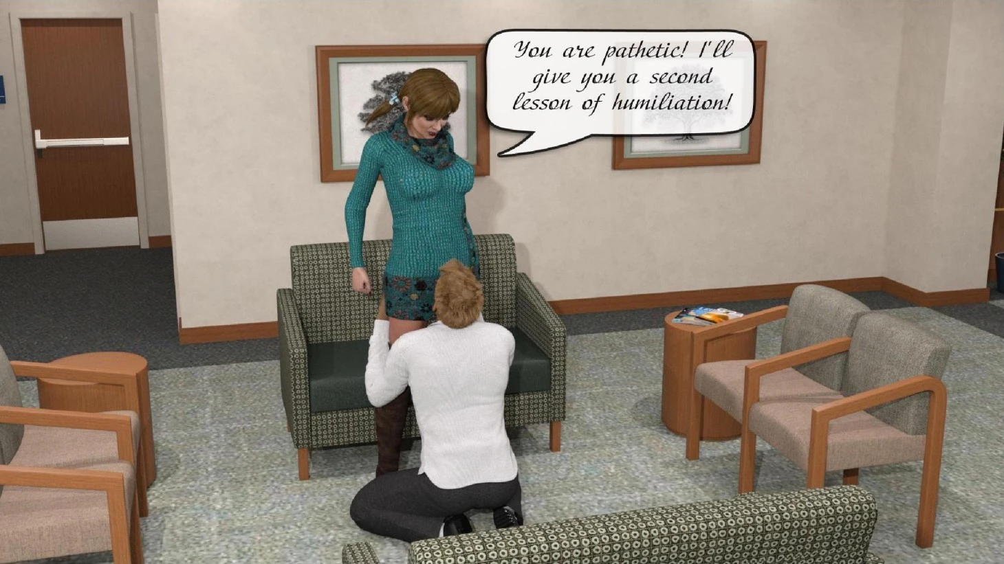 Size changer porn comic picture 11