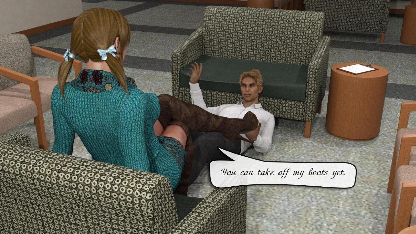 Size changer porn comic picture 15