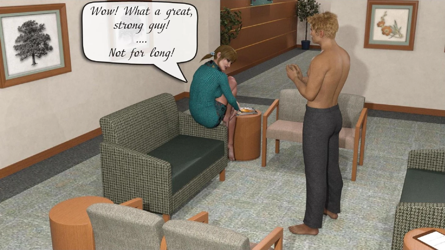 Size changer porn comic picture 18