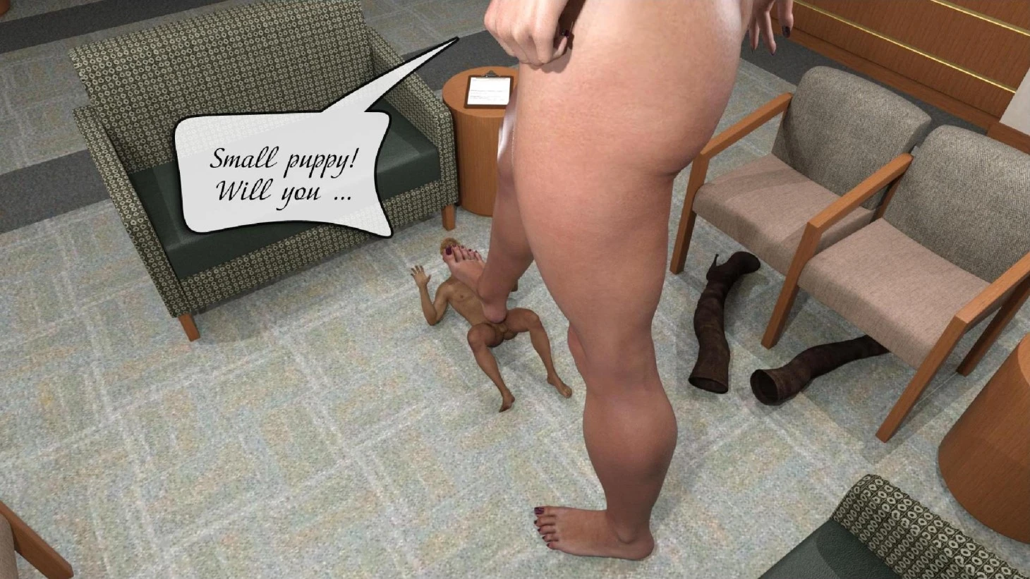 Size changer porn comic picture 47