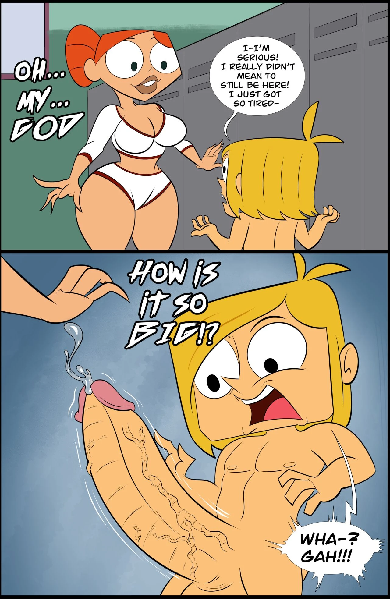 Size does matter porn comic picture 7