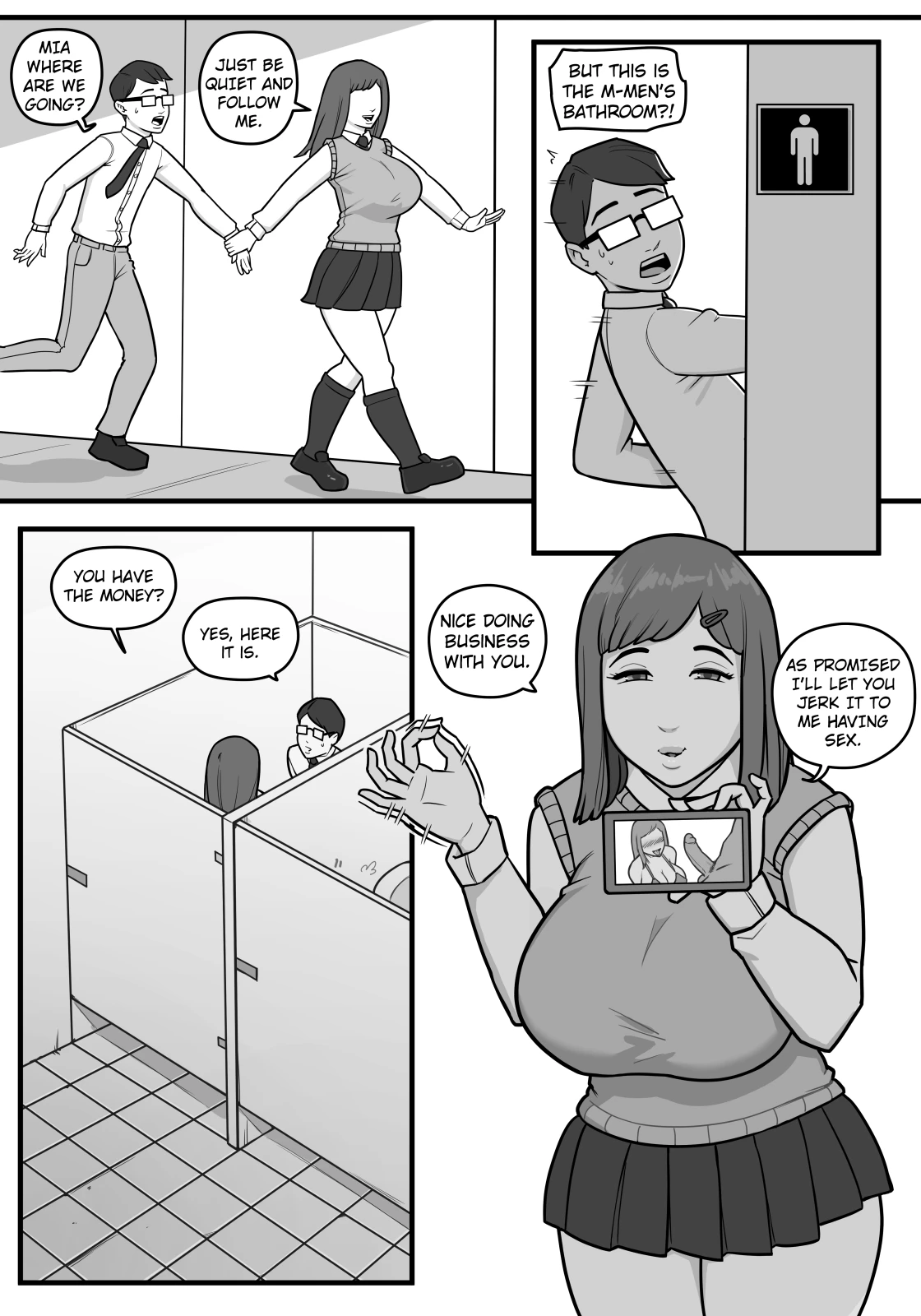 Size Gap porn comic picture 2