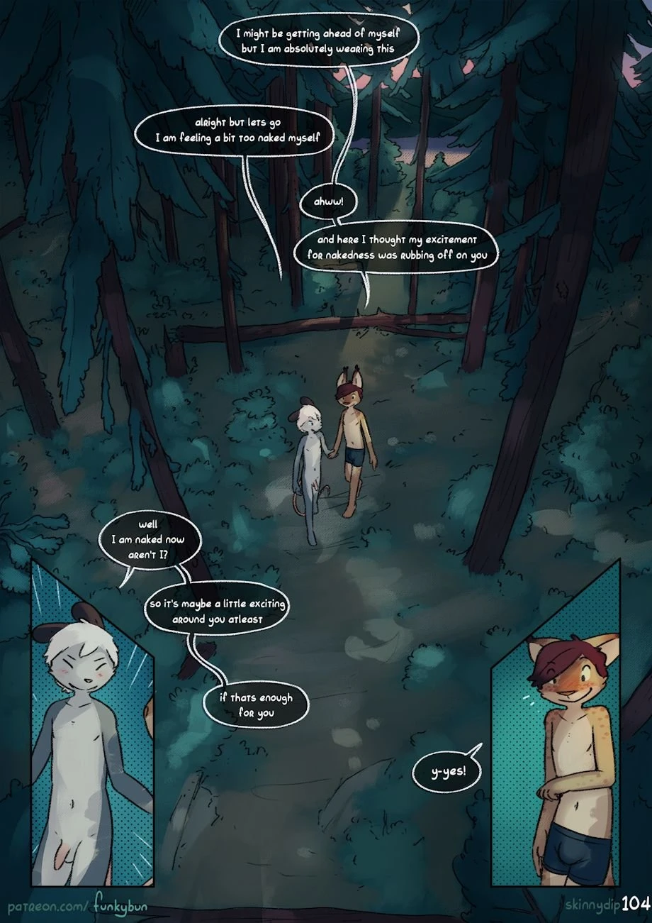 Skinny-dip porn comic picture 105