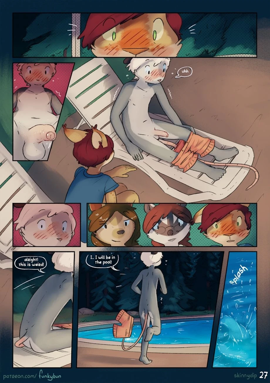 Skinny-dip porn comic picture 28