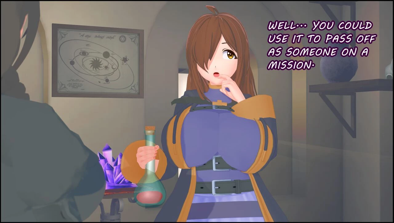 Skinsuit potion porn comic picture 12