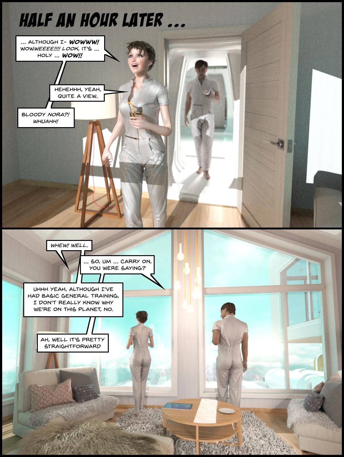 Skybloom - Unprofessional porn comic picture 38