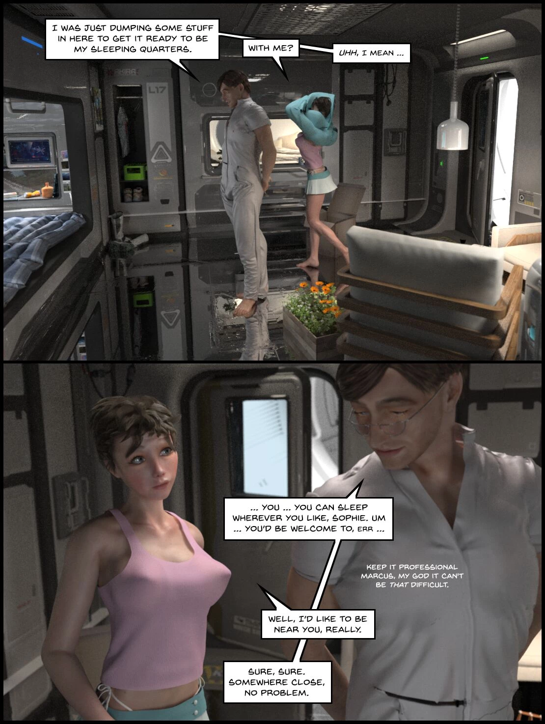 Skybloom - Unprofessional porn comic picture 88