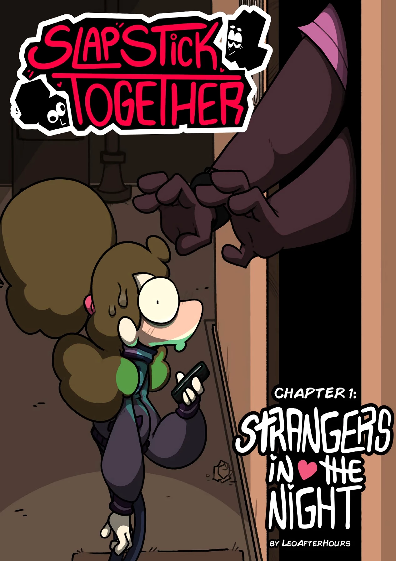 Slapsticky together. Strangers in the night porn comic picture 1