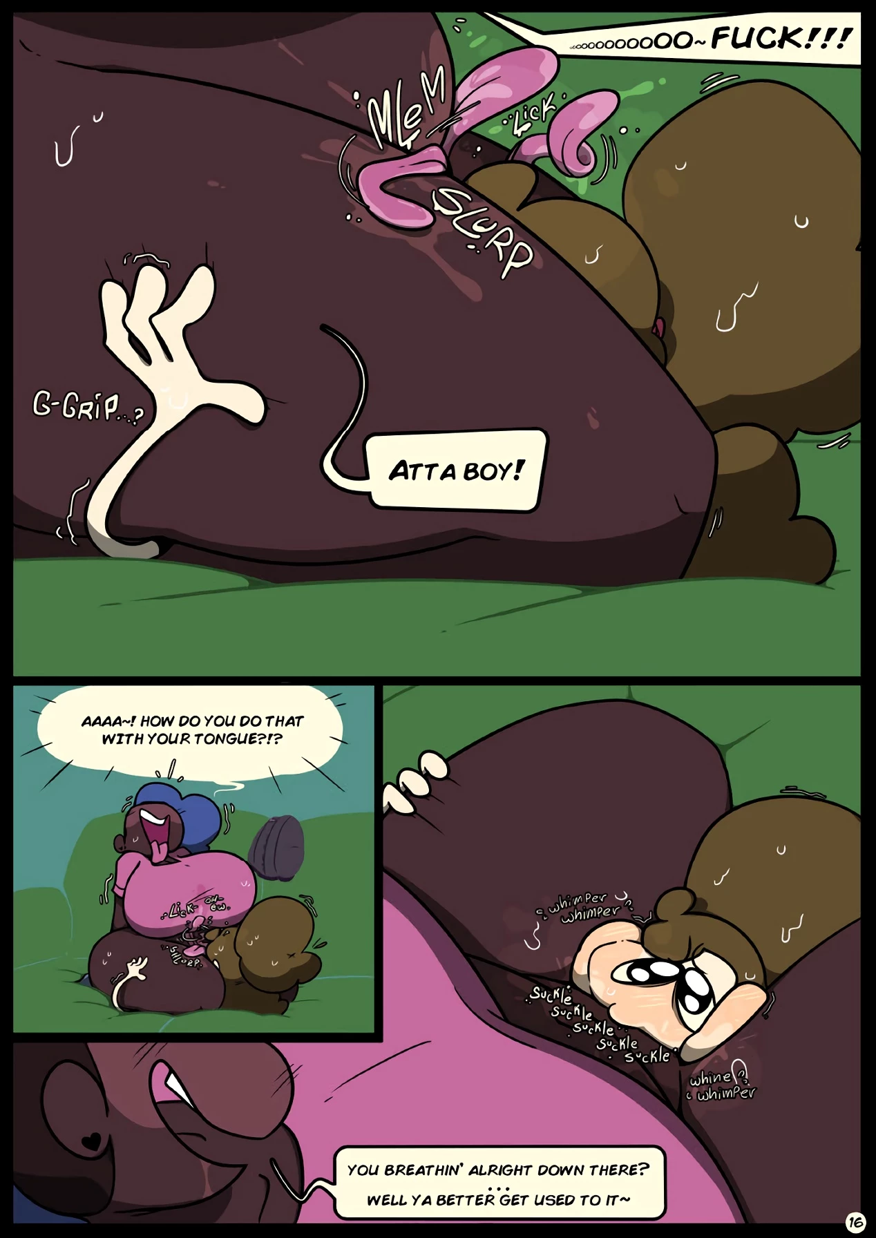 Slapsticky together. Strangers in the night porn comic picture 18