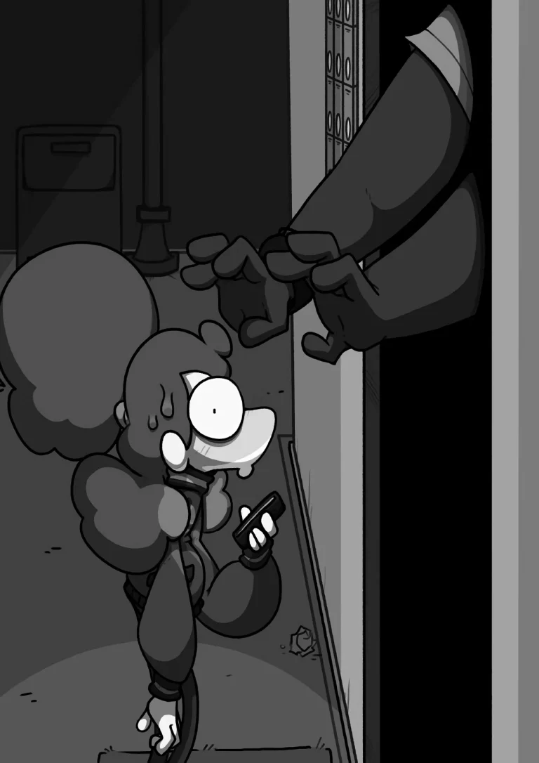 Slapsticky together. Strangers in the night porn comic picture 2