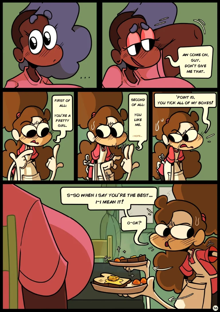 Slapsticky together. Strangers in the night porn comic picture 38