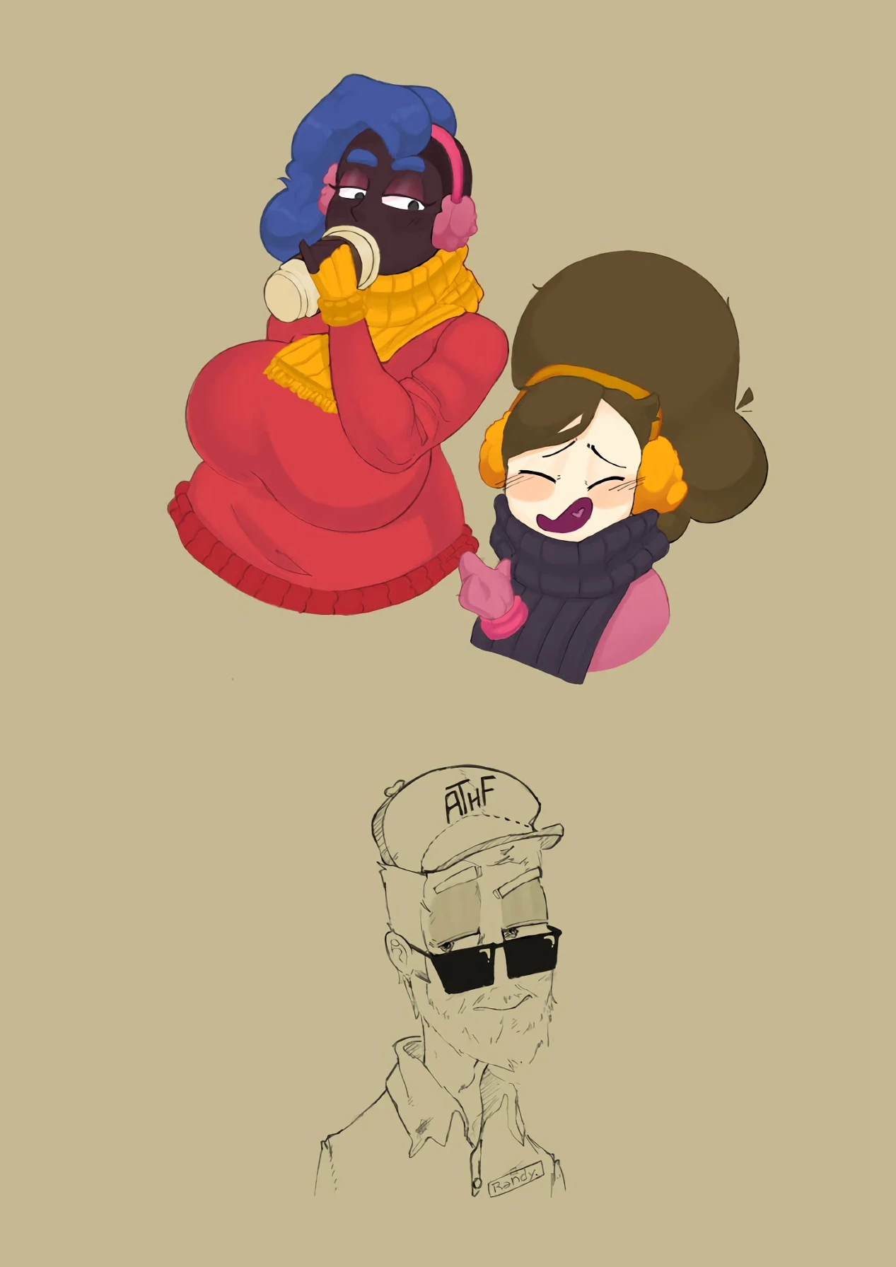 Slapsticky together. Strangers in the night porn comic picture 47