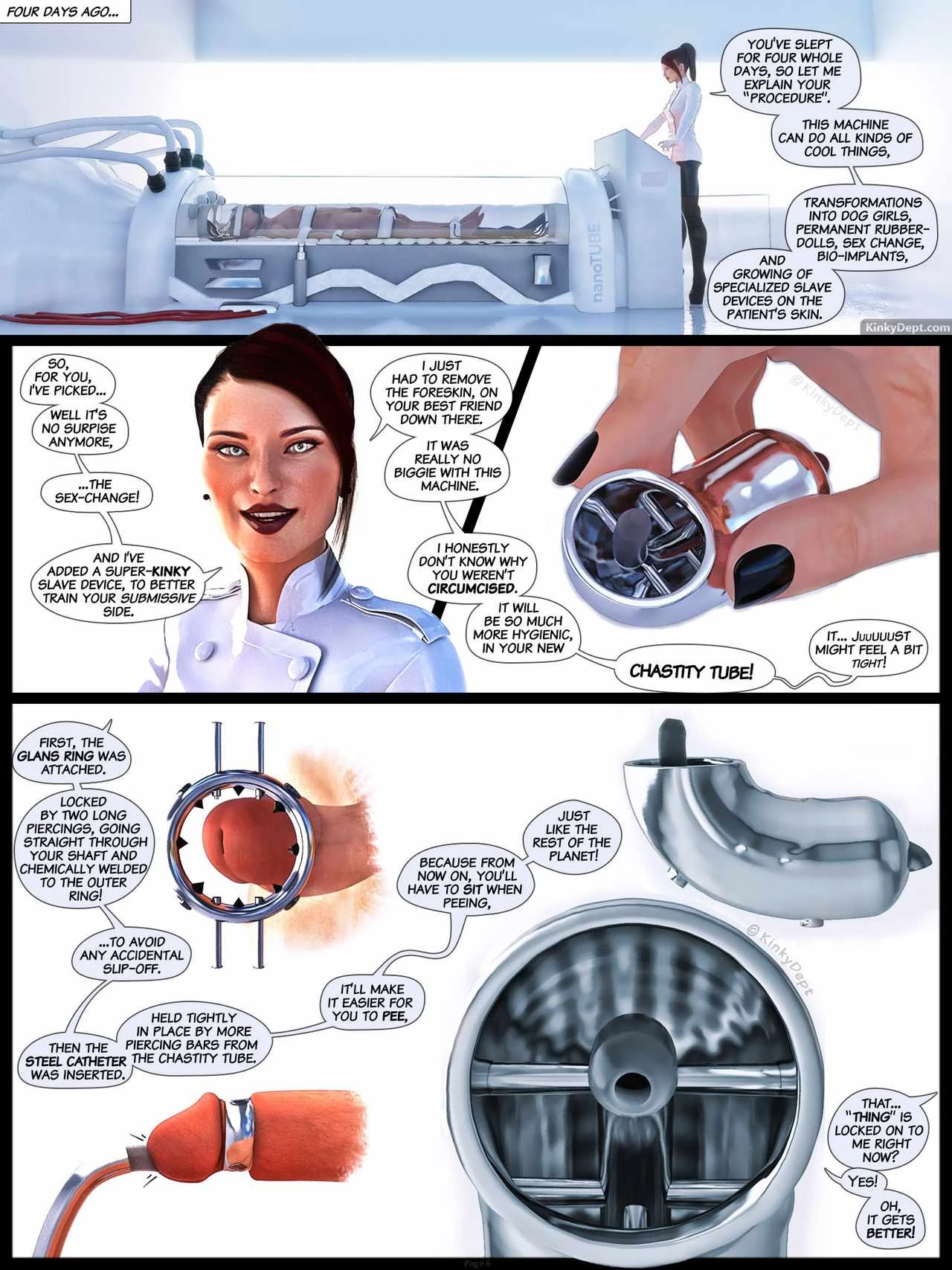 Slave Jessica porn comic picture 11