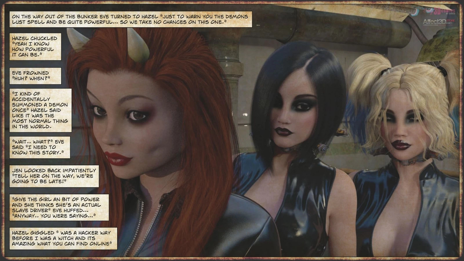 Slayer: Apocalpyse 3 porn comic picture 15