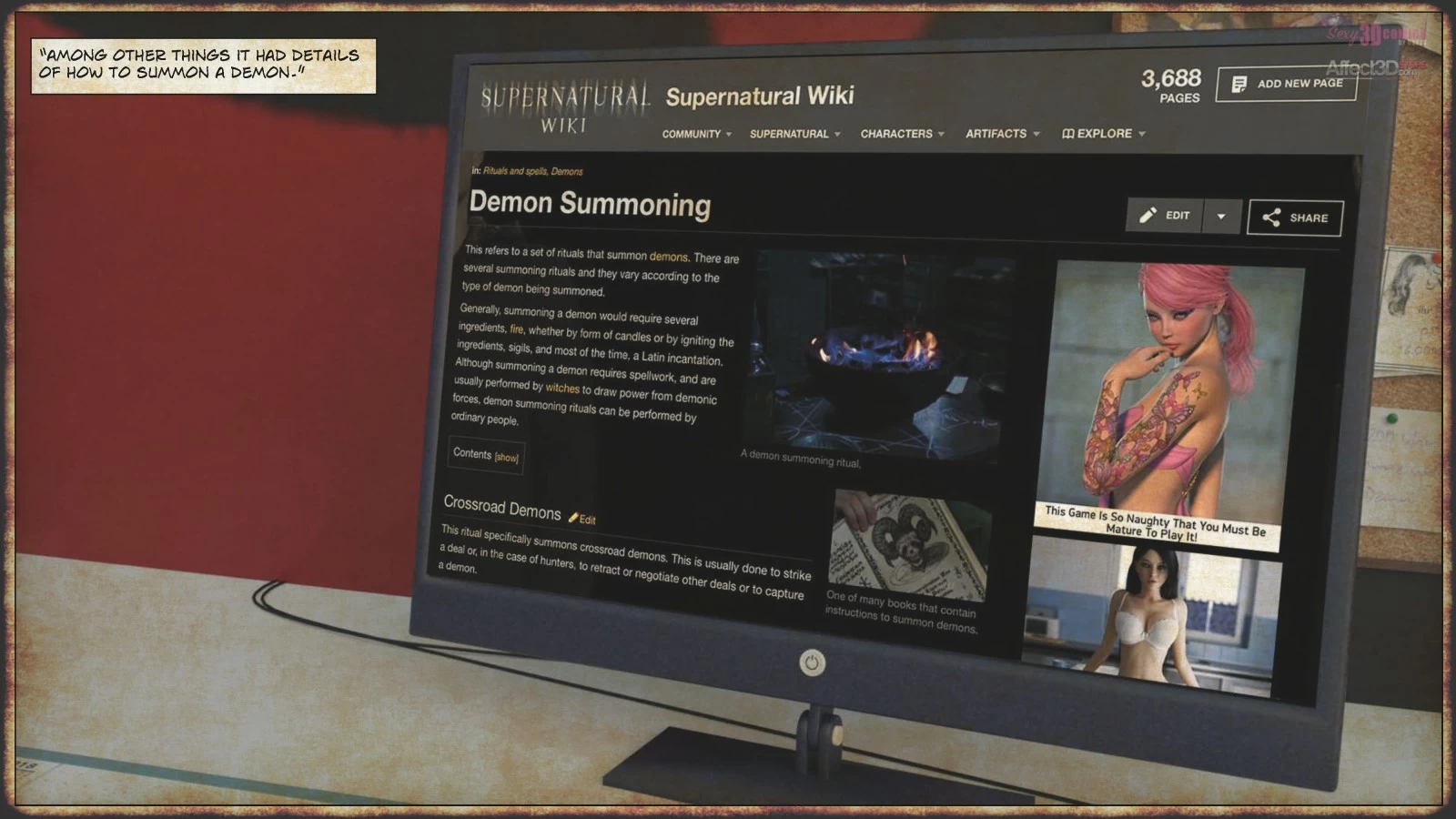 Slayer: Apocalpyse 3 porn comic picture 17