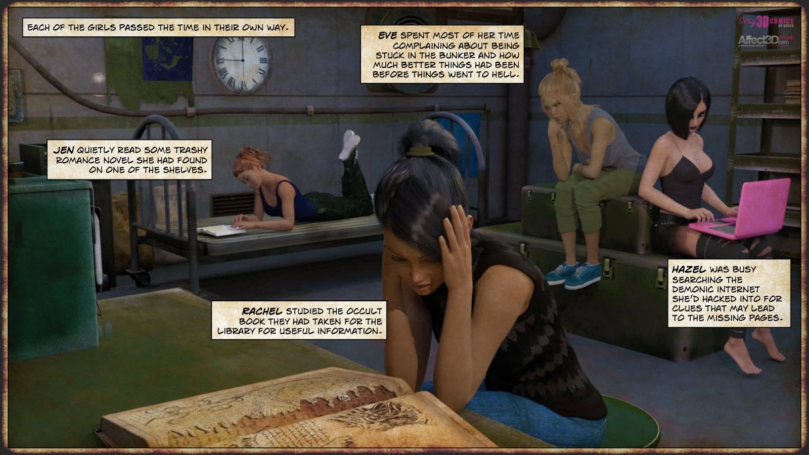 Slayer: Apocalpyse 3 porn comic picture 3