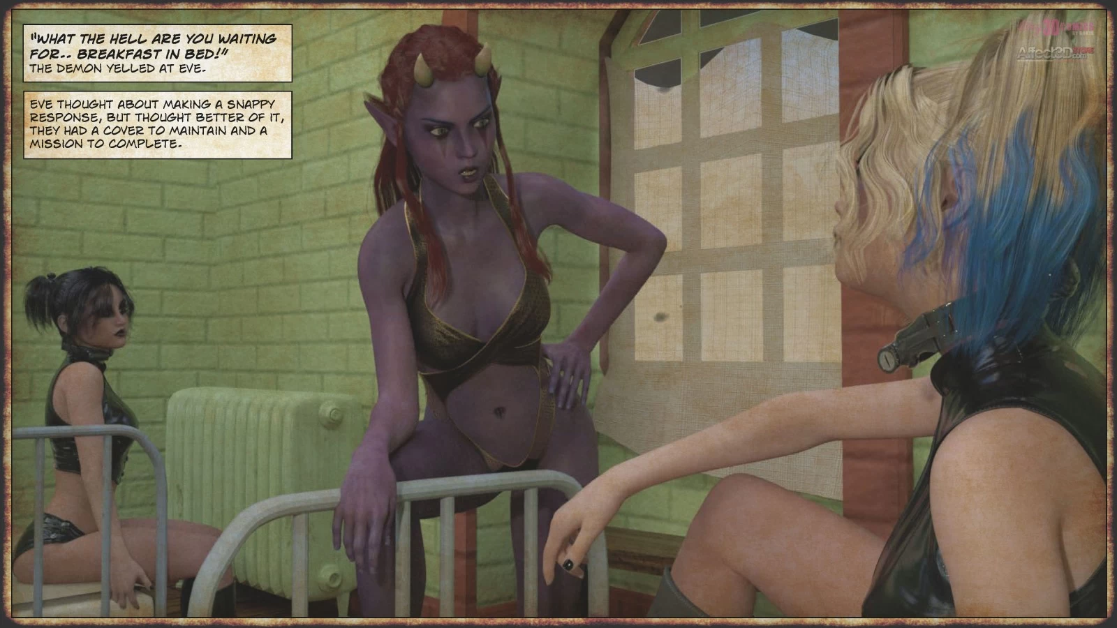 Slayer: Apocalpyse 3 porn comic picture 44