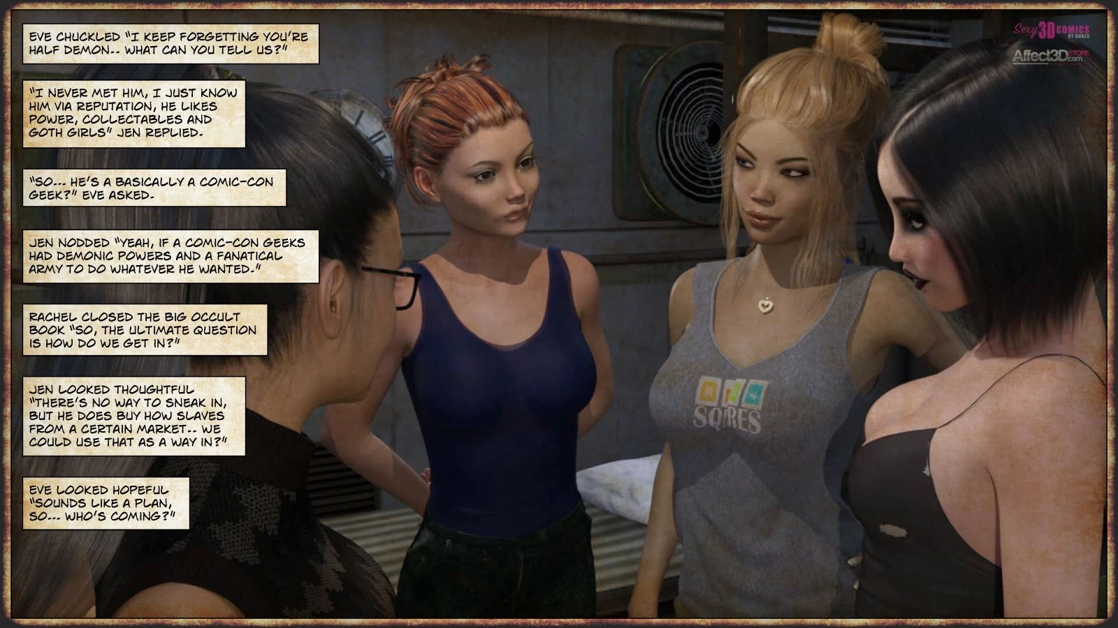 Slayer: Apocalpyse 3 porn comic picture 6