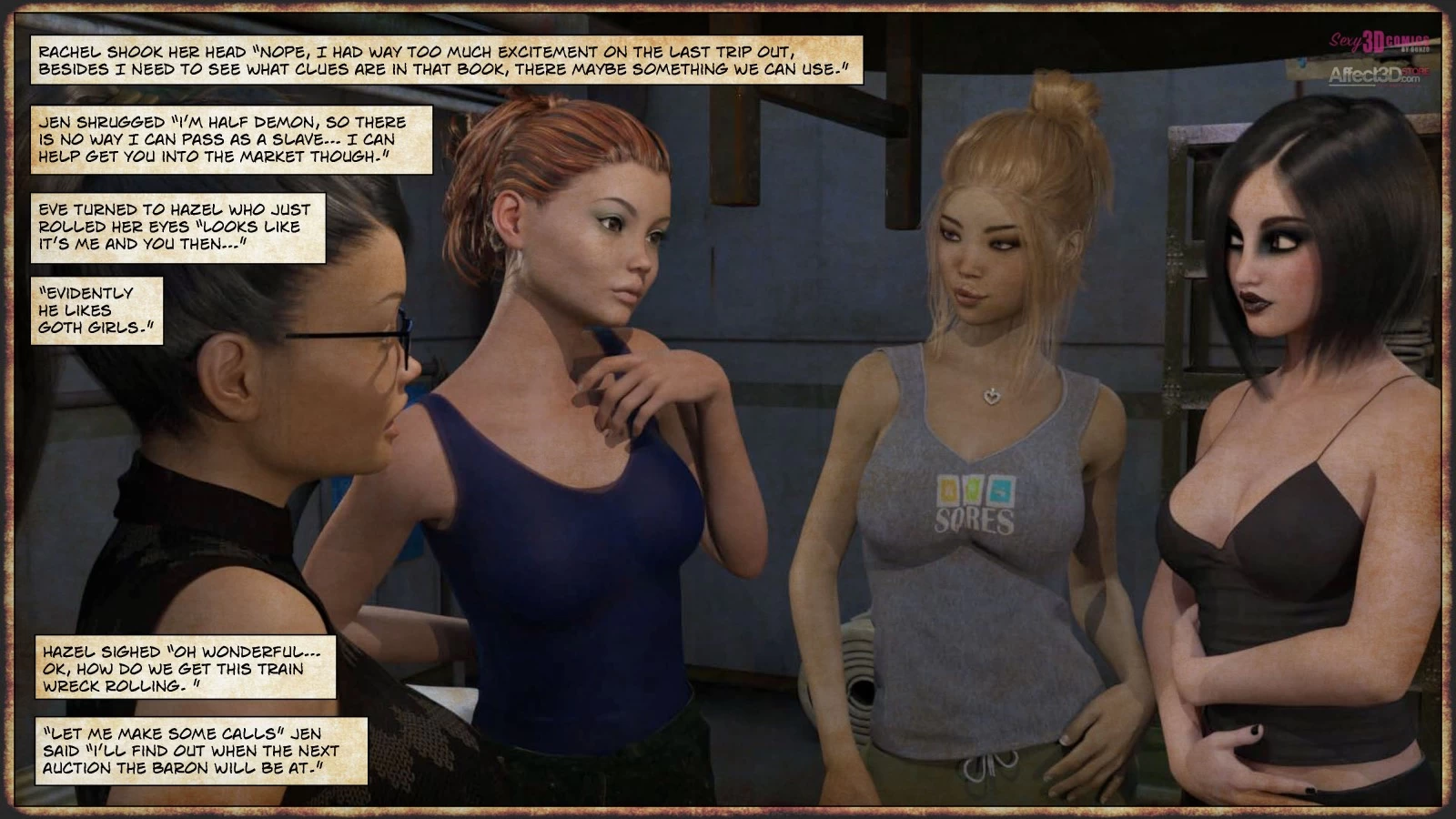 Slayer: Apocalpyse 3 porn comic picture 7