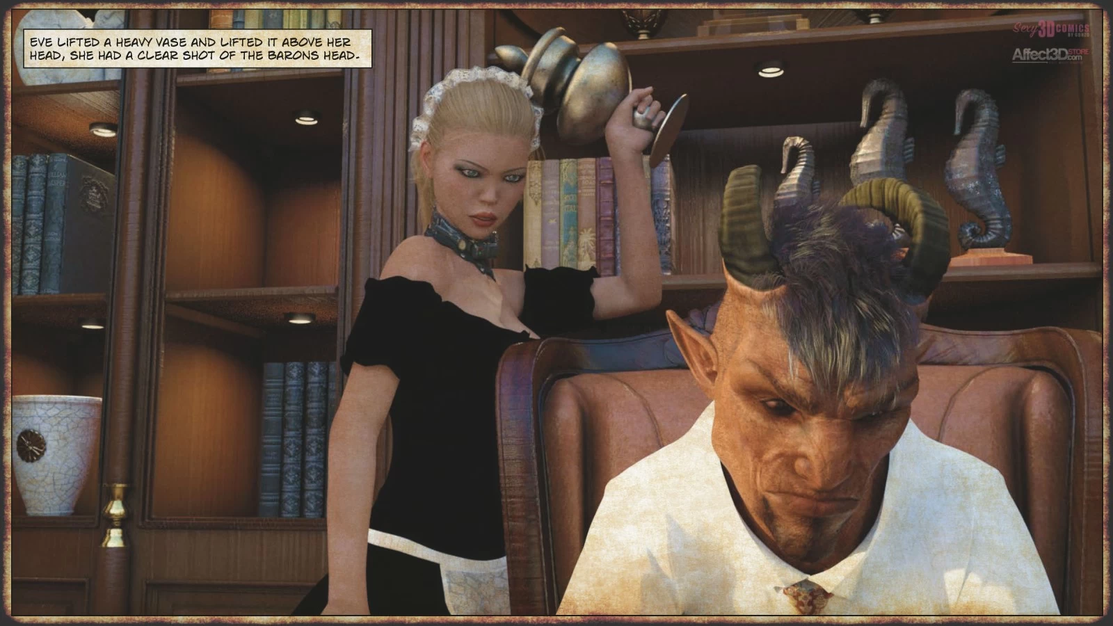 Slayer: Apocalpyse 3 porn comic picture 83