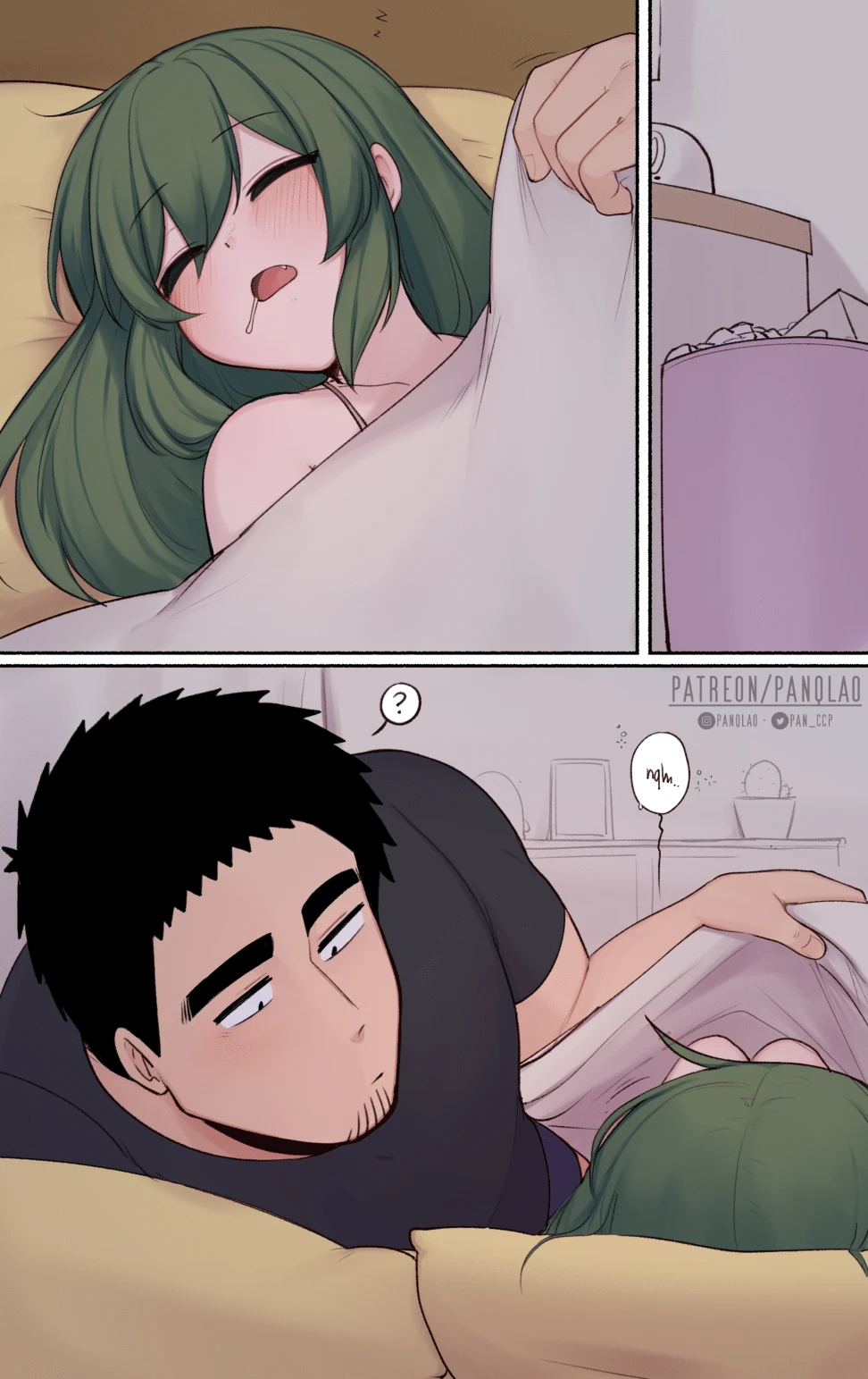 Sleepy Futaba porn comic picture 16