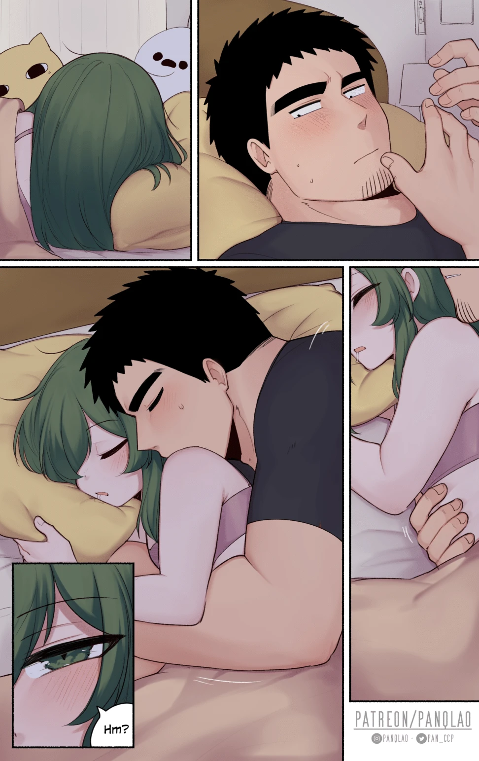Sleepy Futaba porn comic picture 2