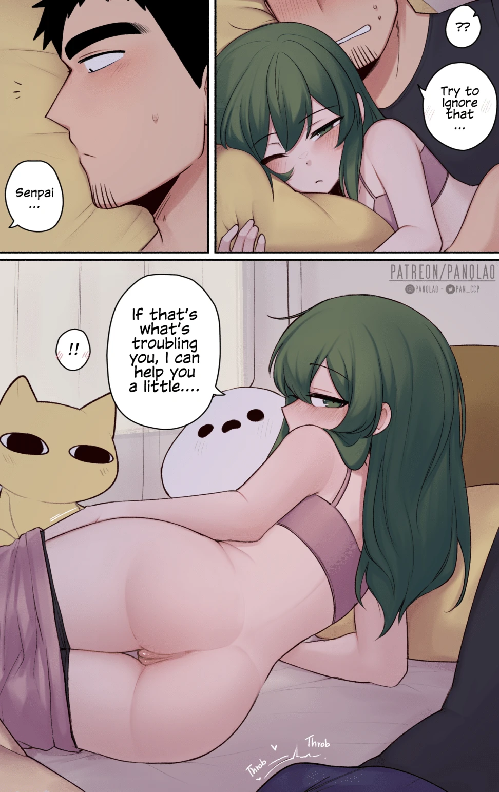 Sleepy Futaba porn comic picture 4