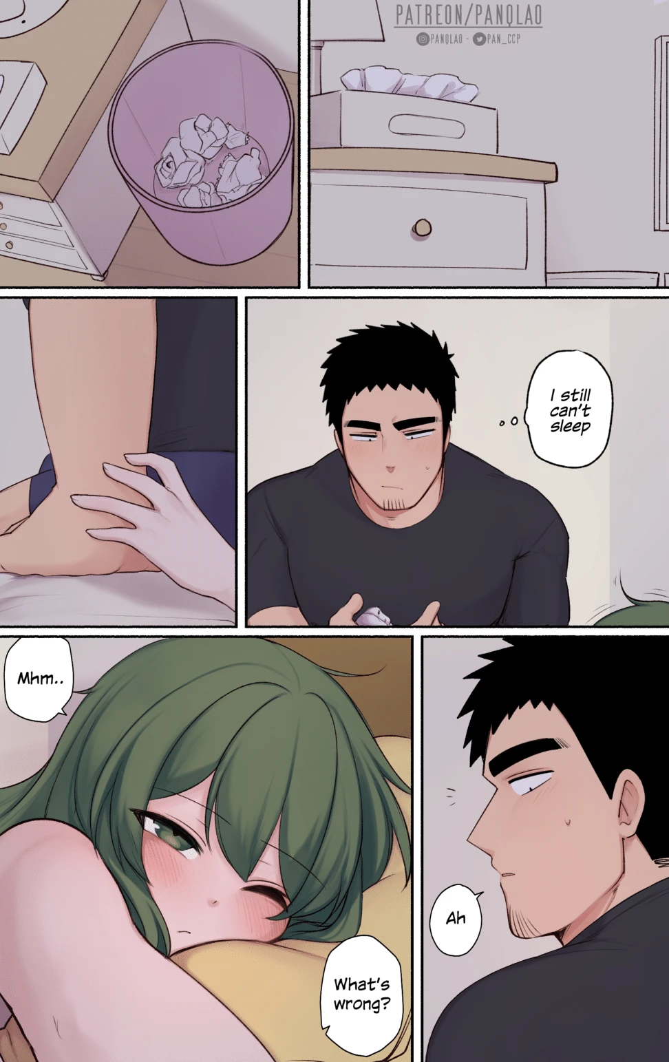 Sleepy Futaba porn comic picture 9