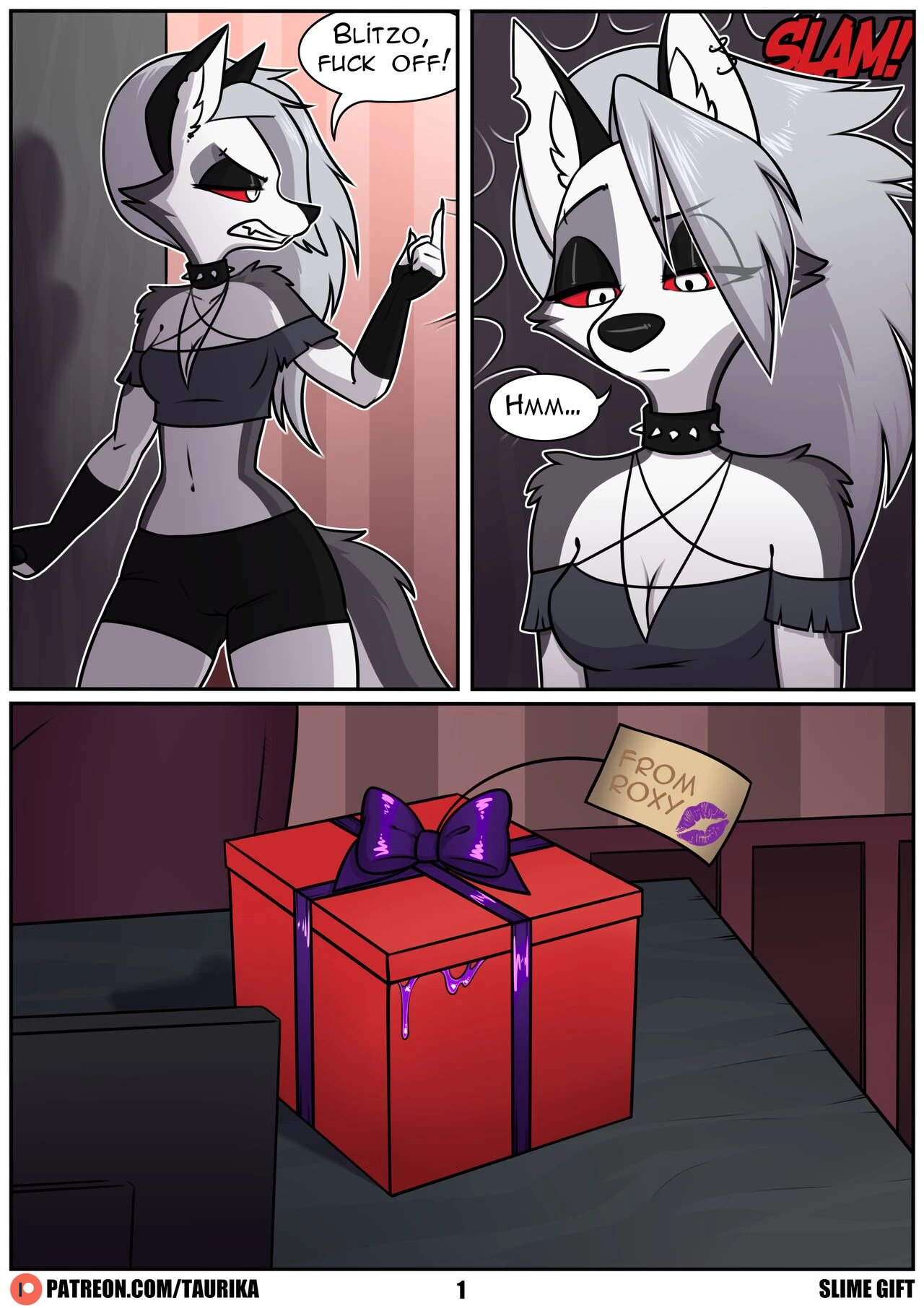 Slime Gift porn comic picture 1