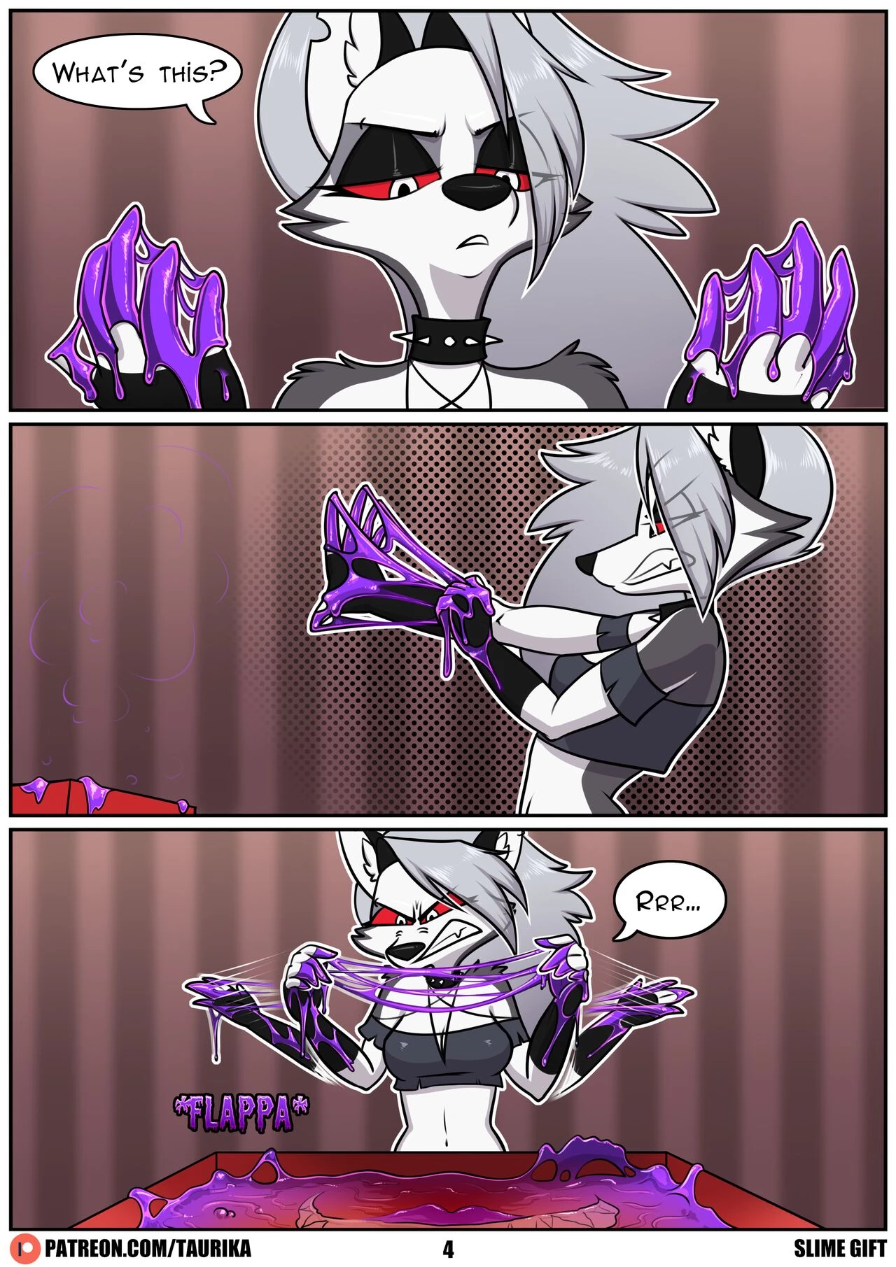 Slime Gift porn comic picture 4