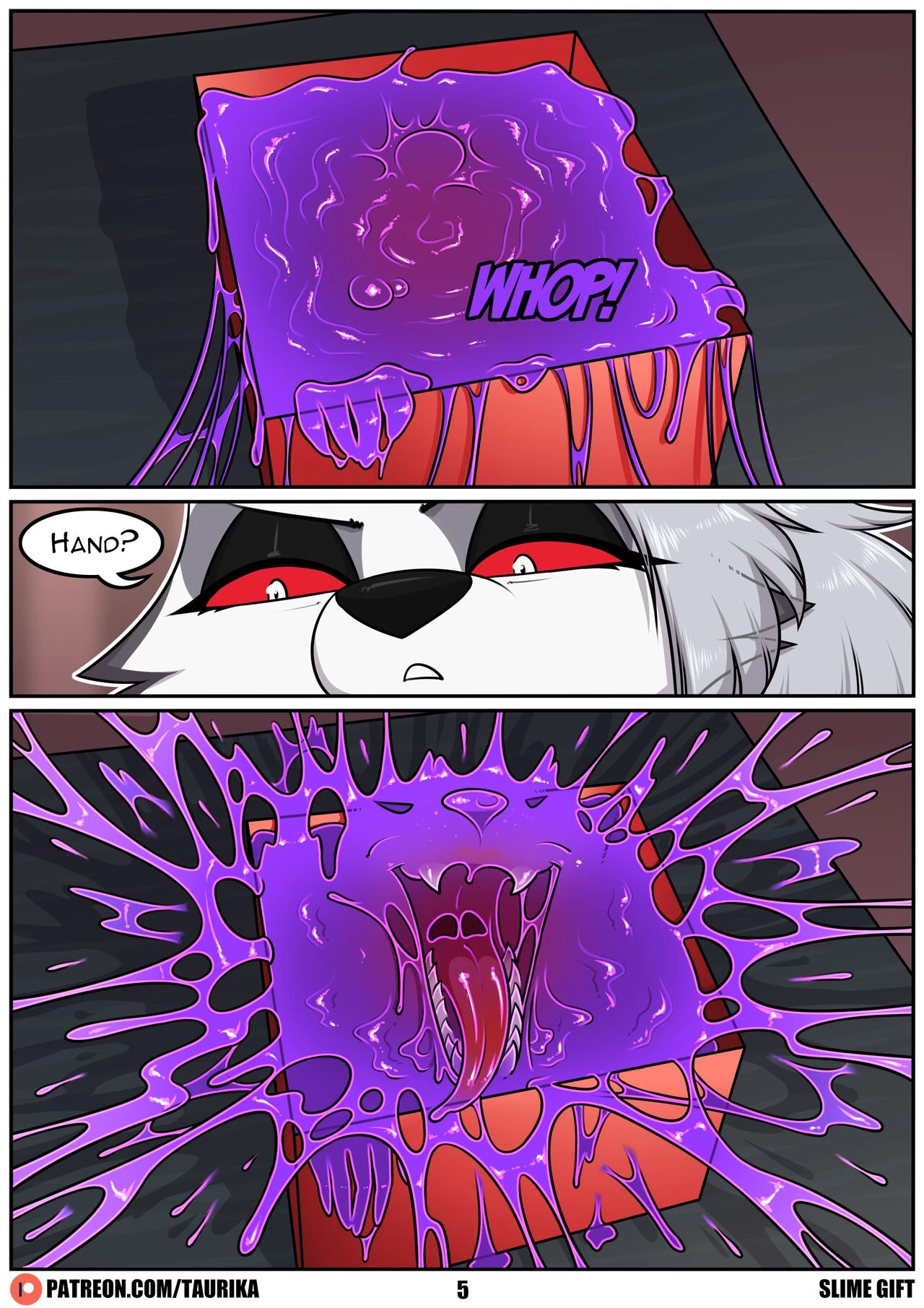 Slime Gift porn comic picture 5