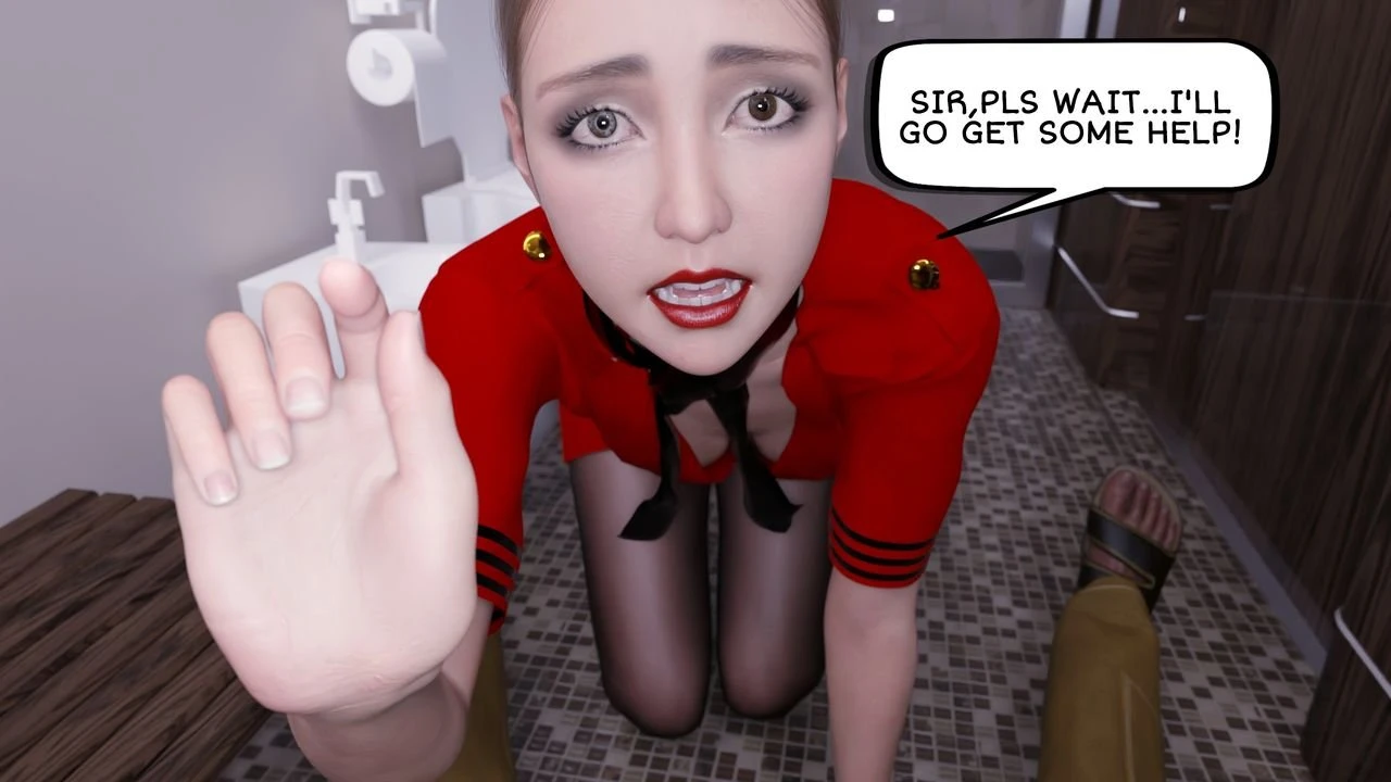 Slime On The Plane porn comic picture 18