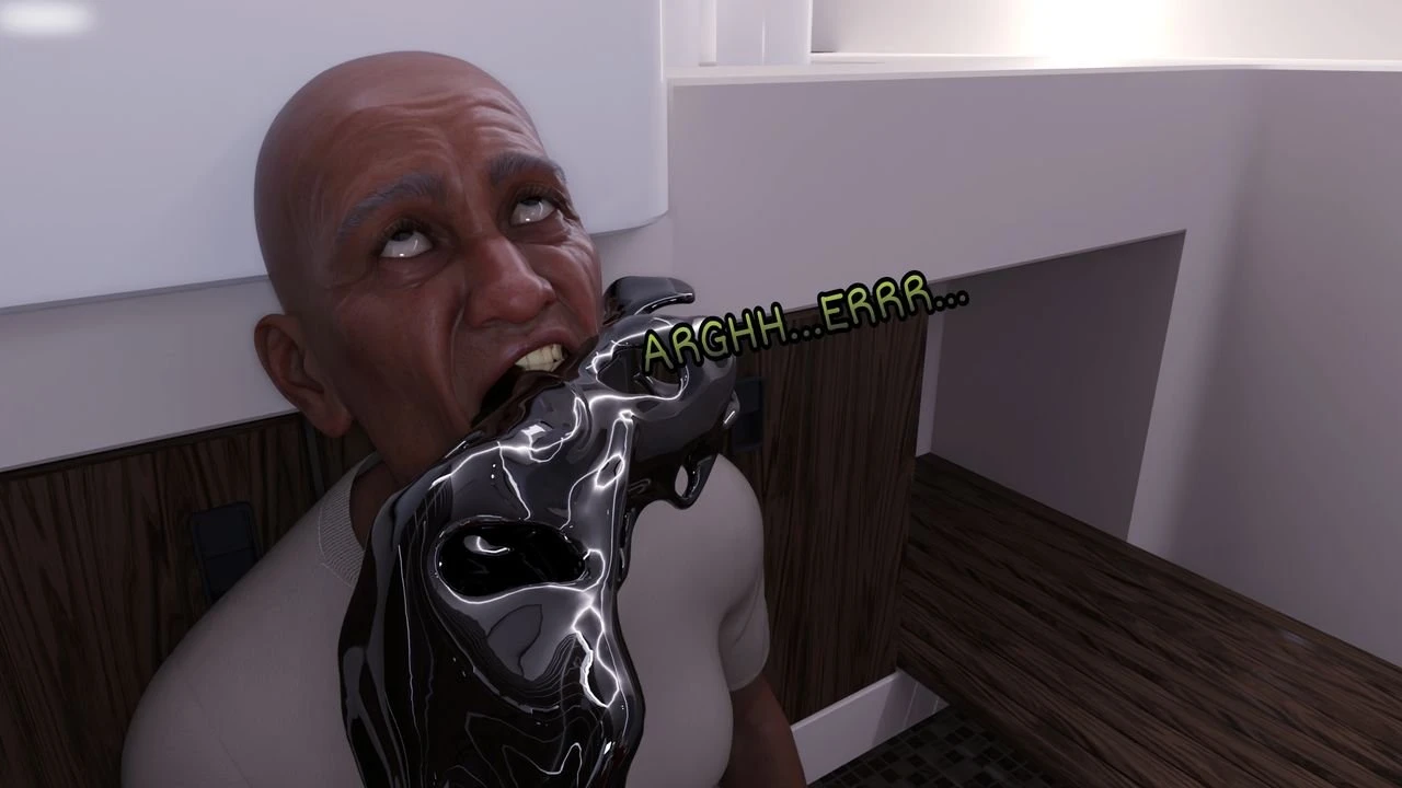 Slime On The Plane porn comic picture 22