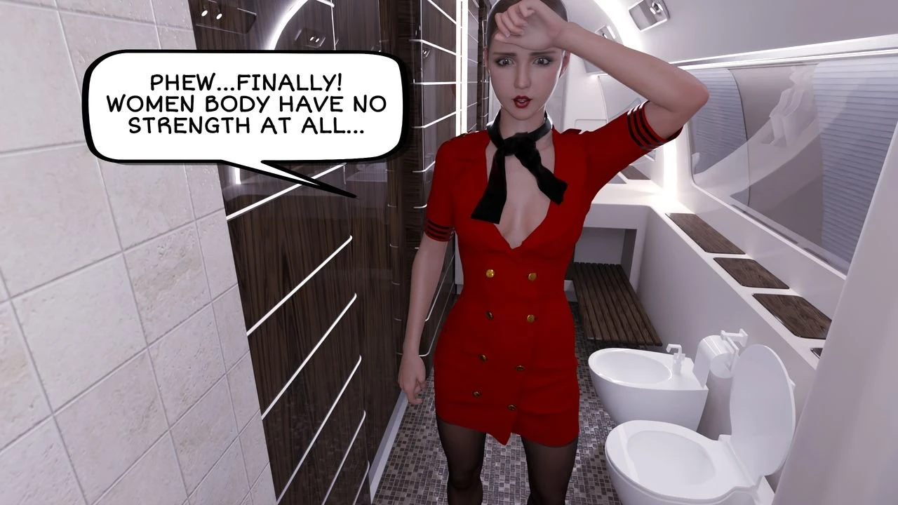 Slime On The Plane porn comic picture 45