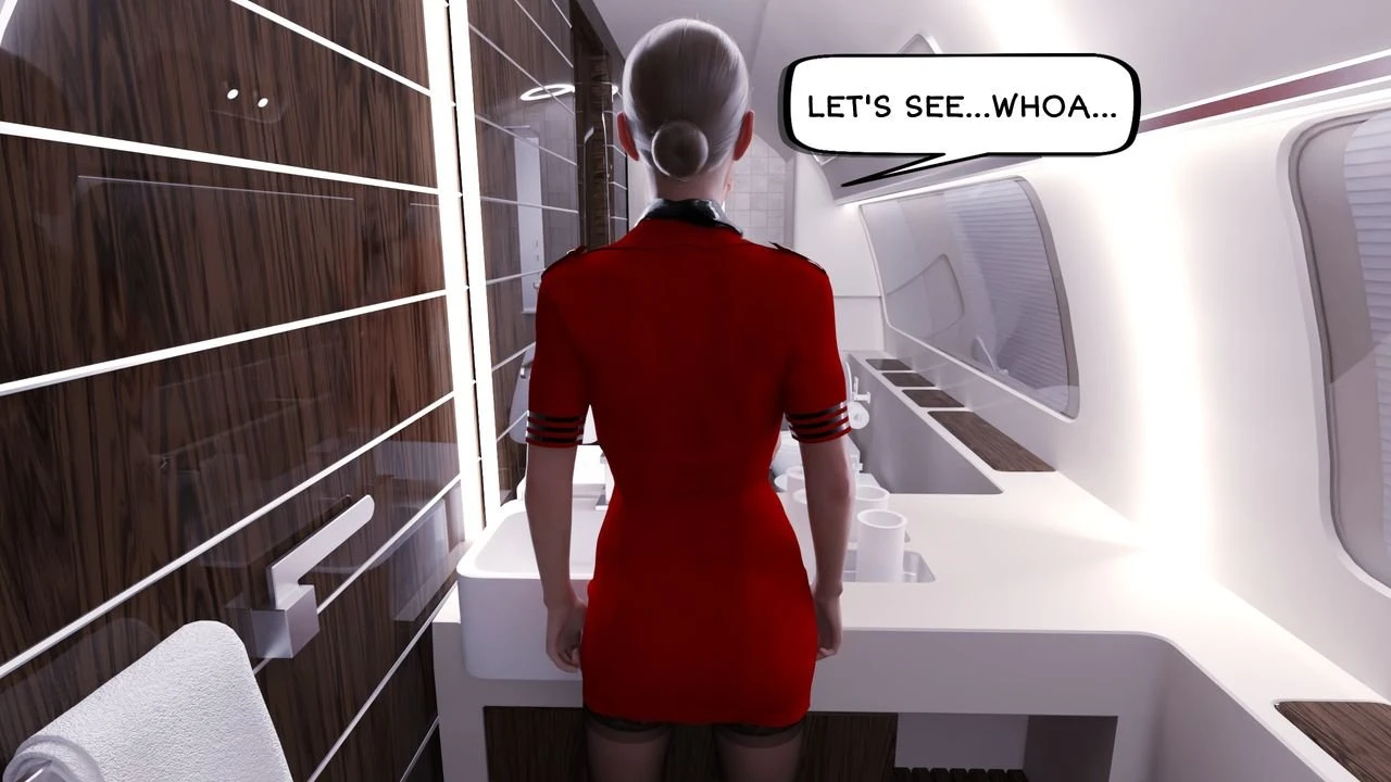 Slime On The Plane porn comic picture 47