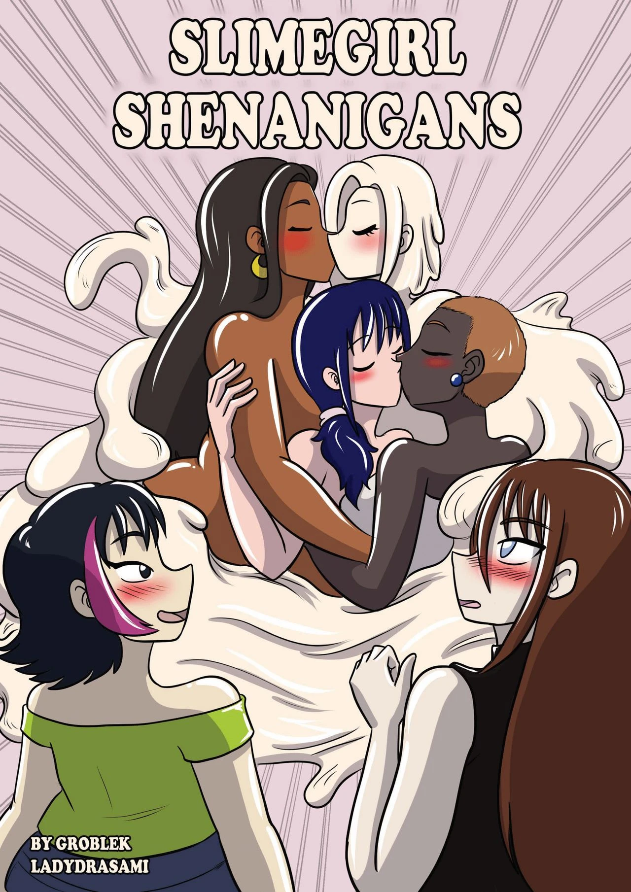 Slimegirl Shenanigans porn comic picture 1