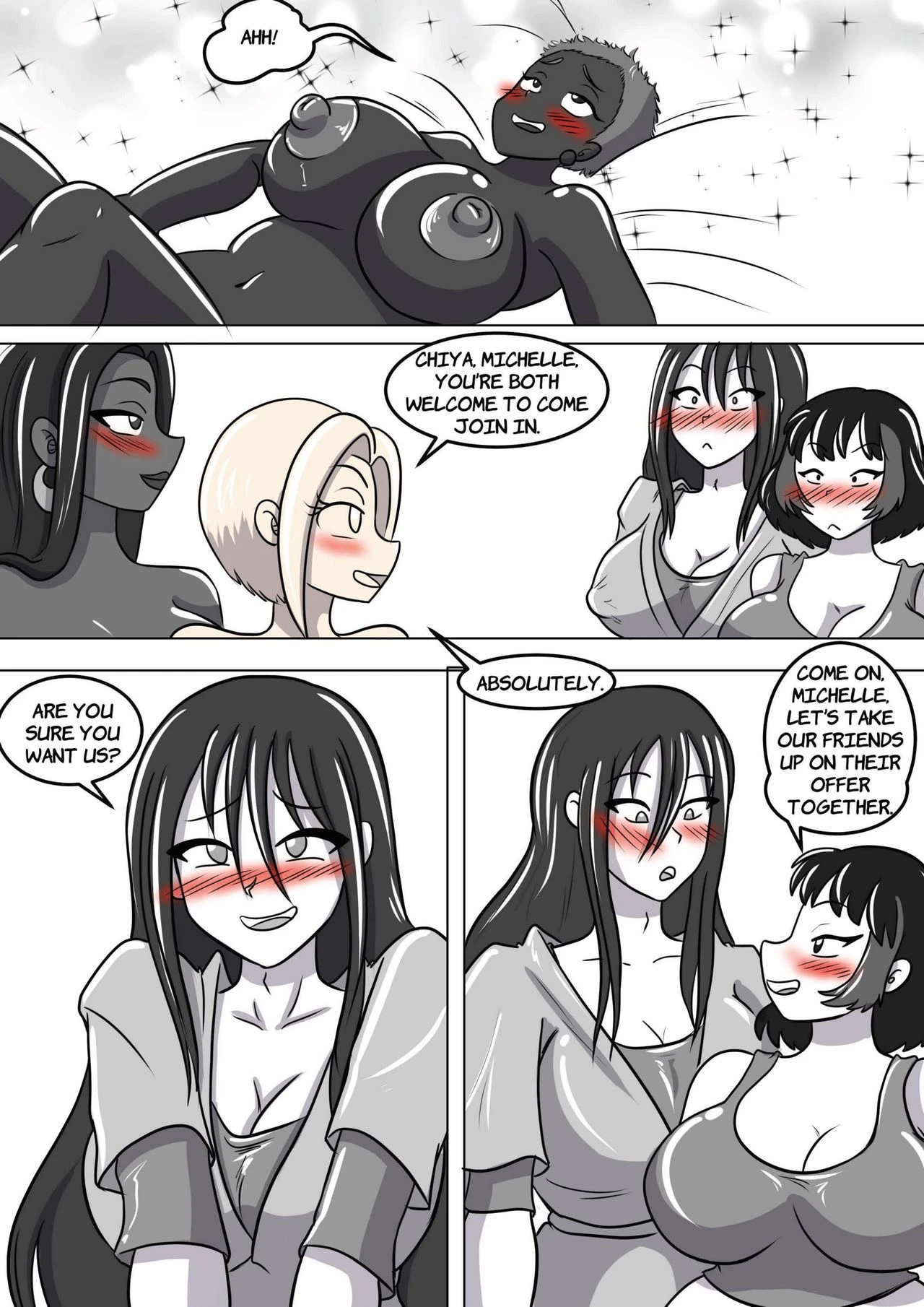 Slimegirl Shenanigans porn comic picture 14