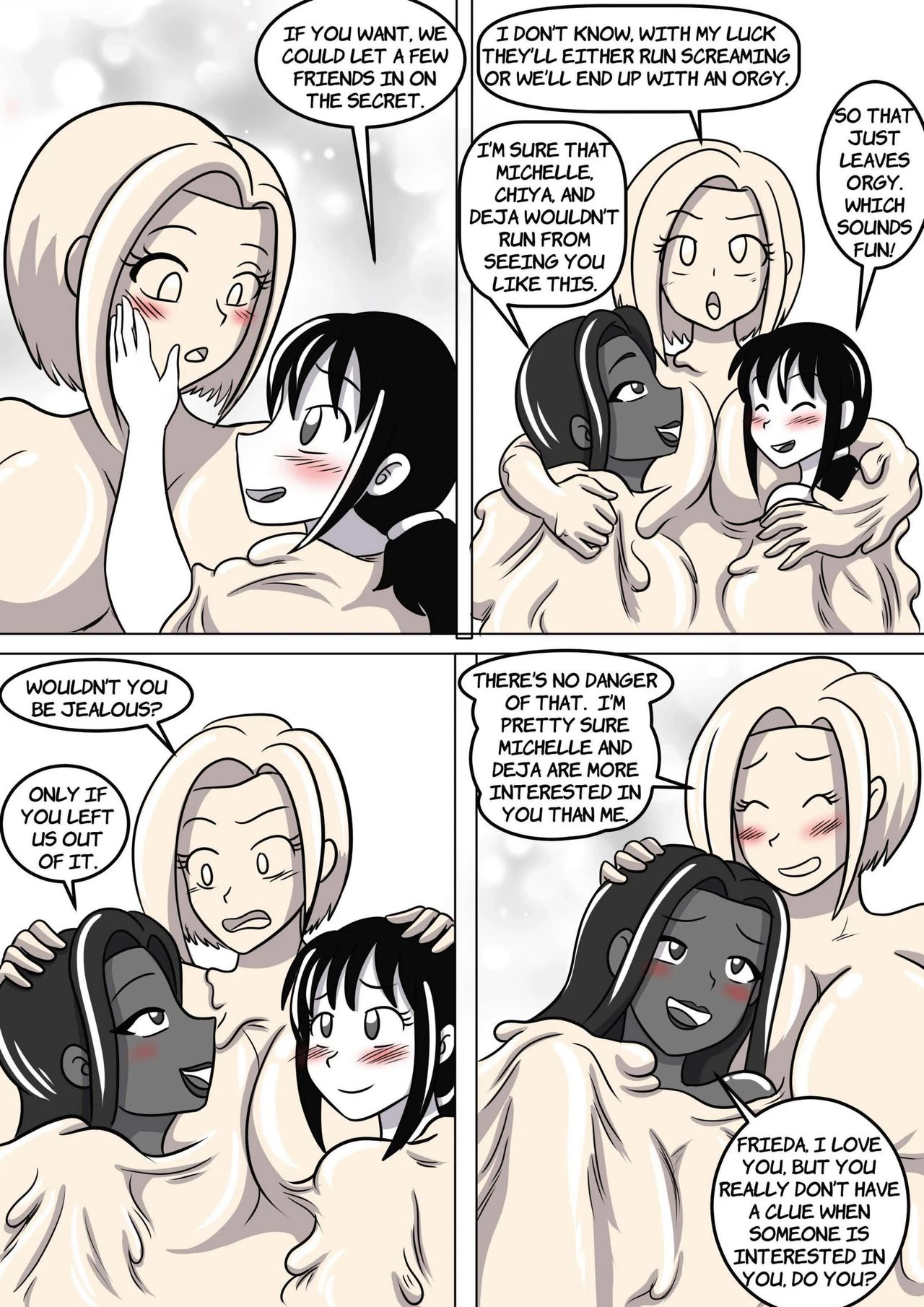 Slimegirl Shenanigans porn comic picture 5