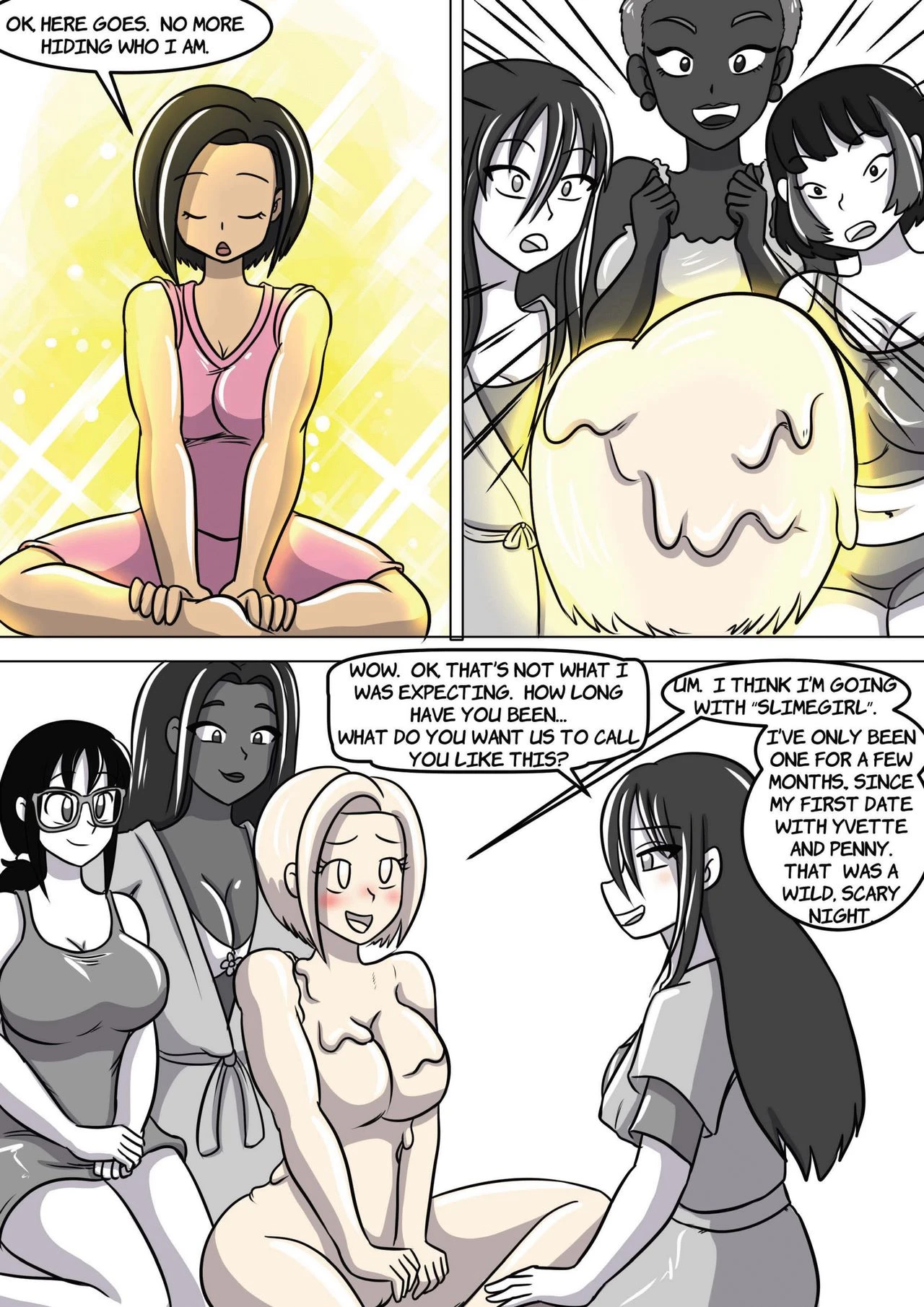 Slimegirl Shenanigans porn comic picture 8