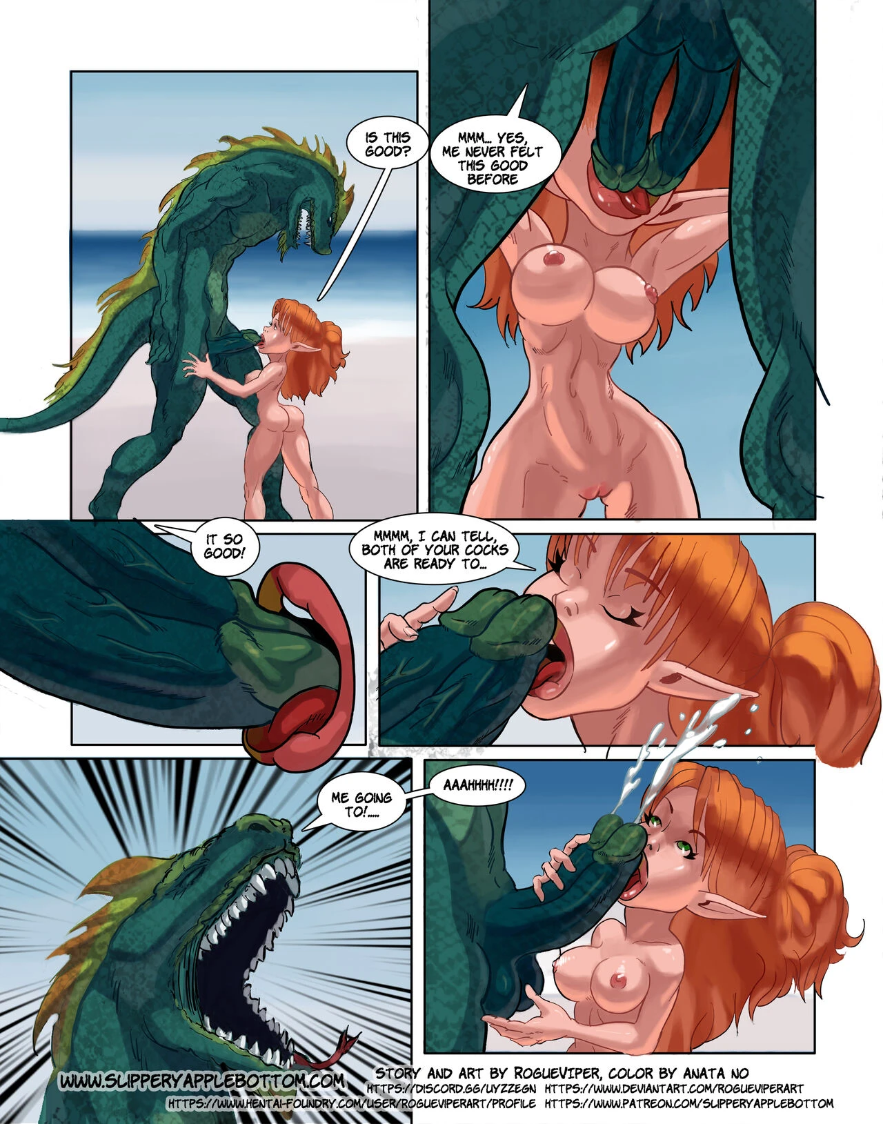 Slippery Applebottom porn comic picture 9