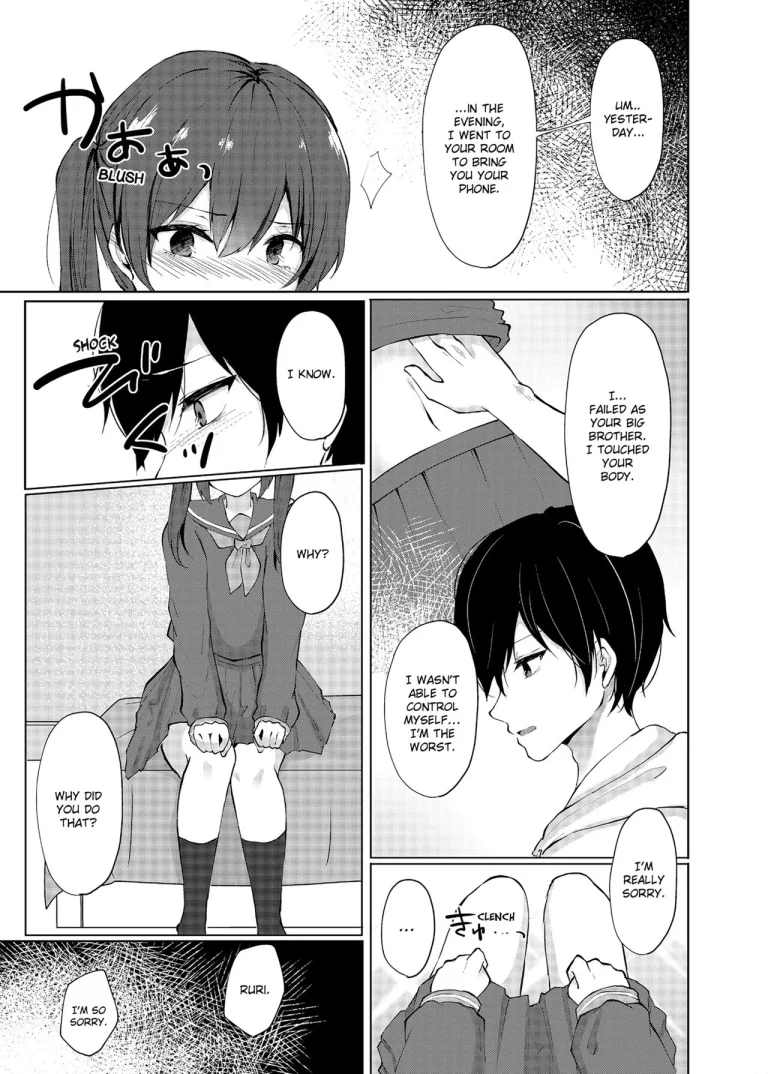 Slipping It Inside My Little Sister porn comic picture 33