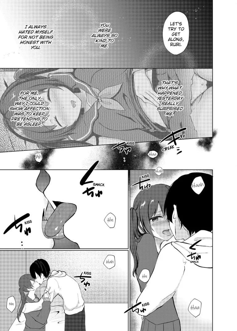 Slipping It Inside My Little Sister porn comic picture 35
